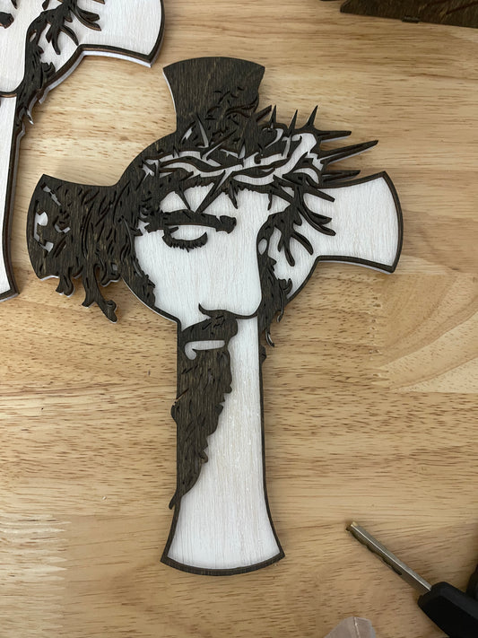 Cross with Jesus